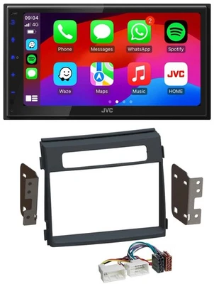 JVC Bluetooth 2DIN MP3 DAB USB Autoradio für Kia Soul AM Facelift 11-14 - Bild 1 von 4