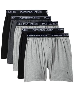 Polo Ralph Lauren Classic Fit 5 Knit Boxers Variety Pack M - Picture 1 of 2
