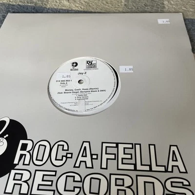 Jay-Z Money, Cash, Hoes (Remix) / Jigga What 12” Vinyl Record 1999  - Image 1 of 3