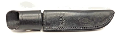 BAINHA de faca de lâmina fixa de couro preto BUCK 119 somente - Imagem 1 de 4