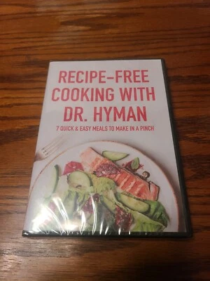 RECIPE FREE COOKING WITH DR. HYMAN - DVD MARK HYMAN 2018 New Sealed - Image 1 of 2
