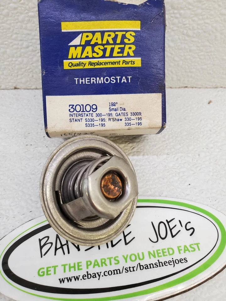 Parts Master Thermostat 30109 192 Degree Small Dia. Foto 1 de 2