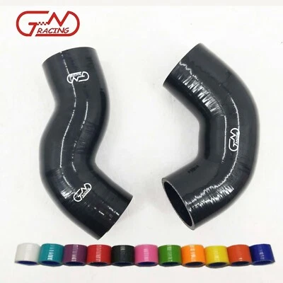 Fit BMW 135 135i 335 335i E90 E92 N54 Twin Silicone Intercooler Turbo Hoses 4PLY - Image 1 of 4