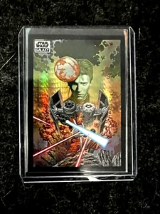 2022 Topps Star Wars Galaxy Chrome - 51 Skywalker Legacy Prism Refractor 63/75 - Picture 1 of 2