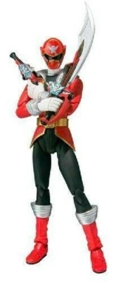 Figura de acción BANDAI S.H.Figuarts Kaizoku Sentai Gokaiger GOKAI ROJO.JP Foto 1 de 4
