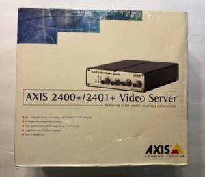 AXIS Communications AXIS 2400+ / 2401+ Video Server 0175-004  - NEW - Picture 1 of 4
