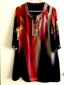 Women's 'Cordelia Nights' by Cordelia St. Lined Dress/Long Tunic. Size 12. - Picture 1 of 6