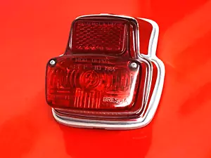 VESPA SS50 SS90 V90 V100 CROMATO BOSATTA CENTRALINA FRENO POSTERIORE SENZA LAMPADINE - Foto 1 di 6