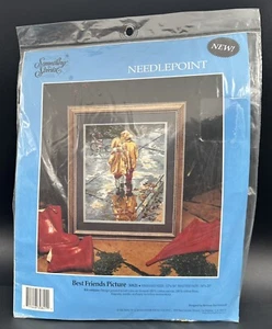 Something Special Best Friends Needlepoint Kit 30821 Candamar Designs Rain Kids - Picture 1 of 10