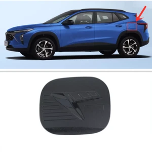 For Chevrolet Trax 2024 Glossy Black Car Fuel Filler Cover Gas Tank Cap Trim - Picture 1 of 6