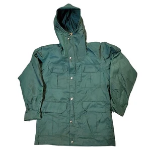 Rare VTG THE NORTH FACE BROWN LABEL Full Zip Button Front Windbreaker Jacket 70s - Picture 1 of 12