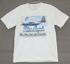 BLUE ANGELS National Museum Of Aviation History Tee Shirt Men's White Size L