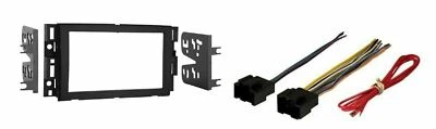 Kit de tablero de instalación doble DIN Metra 95-3305 instalación de radio GM Chevrolet + cable Foto 1 de 4