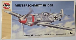 Airfix 1/24 Messerschmitt Bf 109E Large 1:24 Scale Model Kit #12002 - Picture 1 of 20