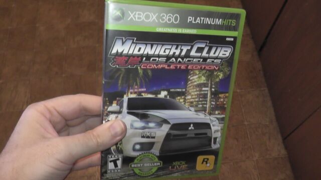 Jogo Midnight Club Los Angeles Xbox 360 Corrida Mídia Fisica