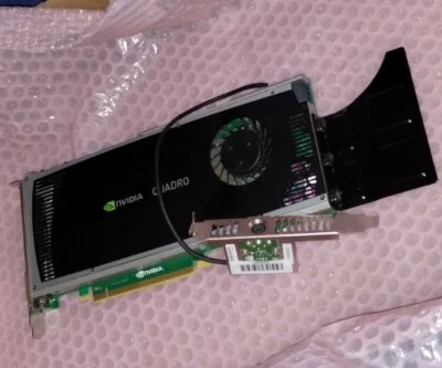 NVIDIA Quadro 4000 2GB GDDR5 PCI-E 2.0 x16 P1031 Video Card ~ Lenovo pn 89Y8627 - Image 1 of 4