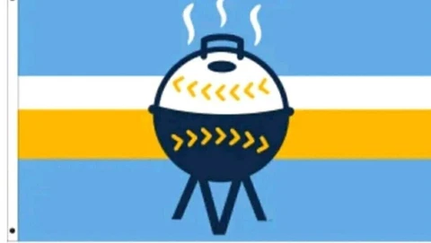 Milwaukee Brewers City Connect Flag MKE Grill Logo MLB SGA 6/10/2023 New Sealed Cover
