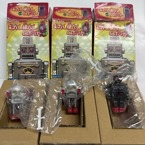 Tin Age Collection Apple 2.5” SUPER GIANT ROBOT THUNDER ROBOT Mini Diecast 3set - Picture 1 of 23