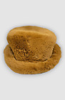 $75 Surell Women's Brown Faux-Fur Bucket Hat One Size