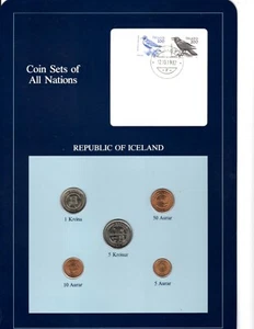 COIN SETS OF ALL NATIONS REP OF ICELAND PROOF + UNC SPECIAL OFFER read descripti - Picture 1 of 2