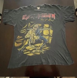 T-Shirt Iron Maiden - Piece Of Mind 1983 *SELTEN* Band - Bild 1 von 4
