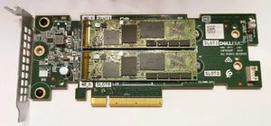 Dell EMC Boss S1 PCI M2 NVMe SSD card 061F54 +2 SSD 240GB Dell EMC 0T2GFX tested - Photo 1/4