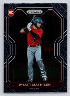 2021 Panini Prizm #84 Wyatt Mathisen RC (ref 199192) - Image 1 of 2