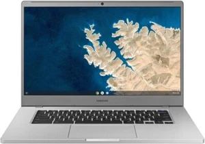 Samsung Chromebook 4, 15.6" Full HD, Celeron N4000, 6GB RAM, 64GB eMMC Silver - Picture 1 of 13