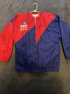 Mens Vintage Chase Dale Jarrett Ford Quality CareZip Windbreaker Jacket Size XL - Picture 1 of 10