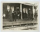 Hanover Junction Station - US Civil War Railroad Photo Printed c20th 