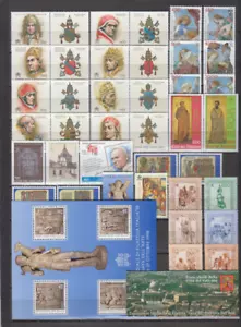 VATICAN 1998 COMPLETE YEAR SET WITH BOOKLET MINT NEVER HINGED MNH (SEE PICTURE) - Picture 1 of 1