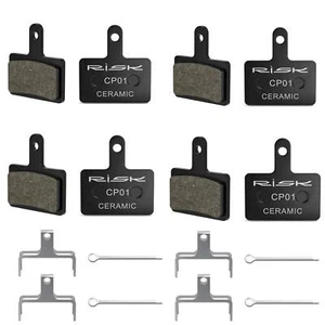 Black MTB Mountain Bike Metal Ceramic Brake Pads For Xiaomi Electric Scooter EIT - Imagen 1 de 15