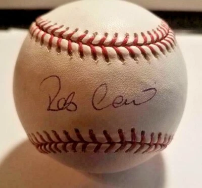 Robinson Cano New York Mets Hand Signed Baseball with JSA COA - Image 1 of 2