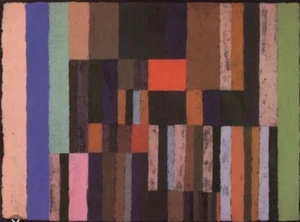 Expressionism Art Reproduction, Paul Klee "Individualized Measurement of Strata" - Picture 1 of 3