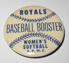 1950's Pm10 Softball Pin/Coin Royals Booster Womens Mayo Field Rochester, Mn