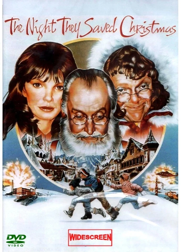 The Night They Saved Christmas DVD , Art Carney ,Plastic Wrapped , Same Day Ship Foto 1 de 1