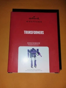 2021 Hallmark Andenken Transformers Shockwave Ornament NEU IN BOX - Bild 1 von 4