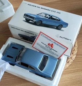 1:18 Holden HG Monaro GTS (350ci) - Electra Blue Metallic 👌 - Picture 1 of 6