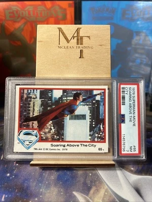 1978 Superman-Movie Soaring Above The City No. 65 PSA 7 - Image 1 of 2