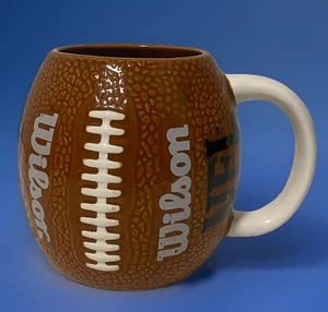 NFL Wilson Football Kaffeebecher Sportbecher Geschenk Herrengeschenk Man Cave Keramik - Bild 1 von 12