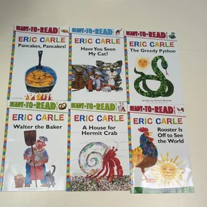 Lot of 5 Eric Carle paperback books for Children/ Kid/ Toddler  - Picture 1 of 1
