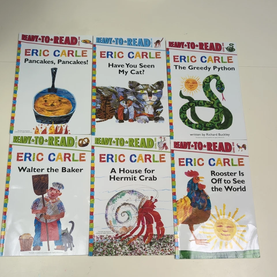 Lot of 5 Eric Carle paperback books for Children/ Kid/ Toddler  - Image 1 of 1