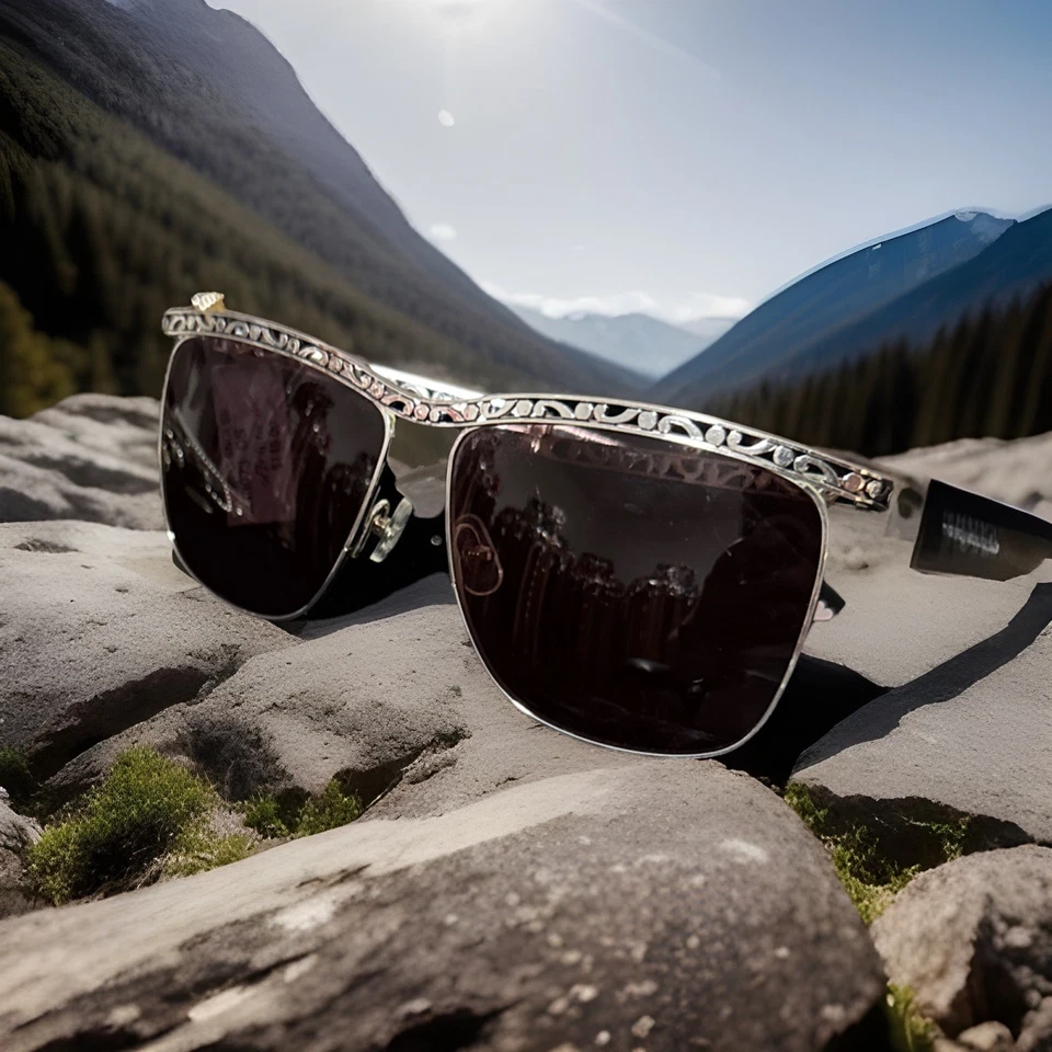 Gafas de sol Brighton CONTEMPO WIRE UVA/UVB NUEVAS CON ETIQUETAS A13073 Lista $145 Foto 1 de 4