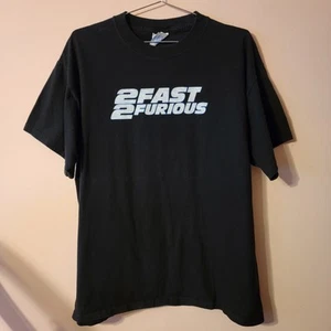 Vintage 2003 2 Fast 2 Furious Fast And Furious Movie Promo Car Racing T Shirt XL - Picture 1 of 7