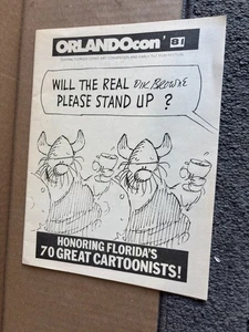 ORLANDOcon Comic Art Convention Program Honoring Floridas 70 Great Cartoonists - Bild 1 von 17