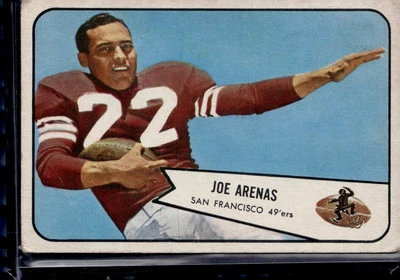 1954 Bowman #30 JOE ARENAS San Francisco 49ers  - Image 1 of 2
