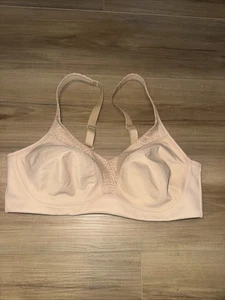Sujetador convertible marfil con control de rebote de 18 horas Playtex 4699 nuevo sin etiquetas - Imagen 1 de 12