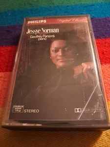JESSYE NORMAN LIVE GEOFFREY PARSONS LIEDER LIVE AUFNAHMEN KASSETTE TAPE - Bild 1 von 2