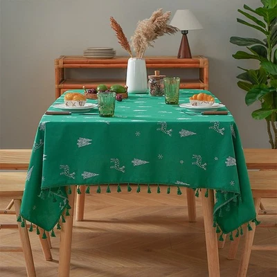 Für festliche Dekoration Tischdecke für Ess- und Couchtische mit Hirsch - Bild 1 von 4