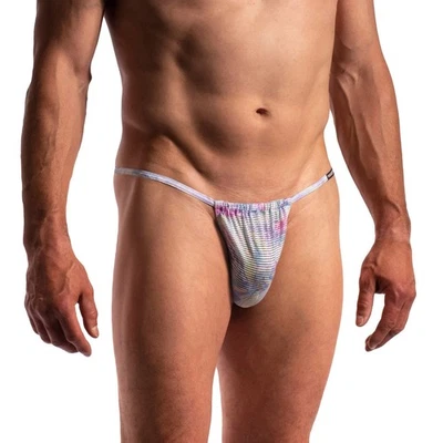 Manstore XL/37" M2272 Micro Pouch String men underwear thong adjustable - Image 1 of 3